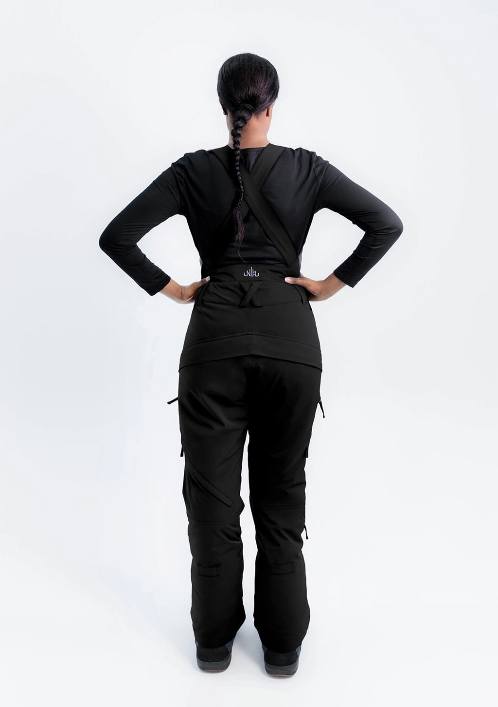 Black - Zali Snow Bib REGULAR - Nobody's Princess #colour_black