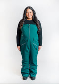 Moss - Zali Snow Bib SHORT - Nobody's Princess #colour_moss