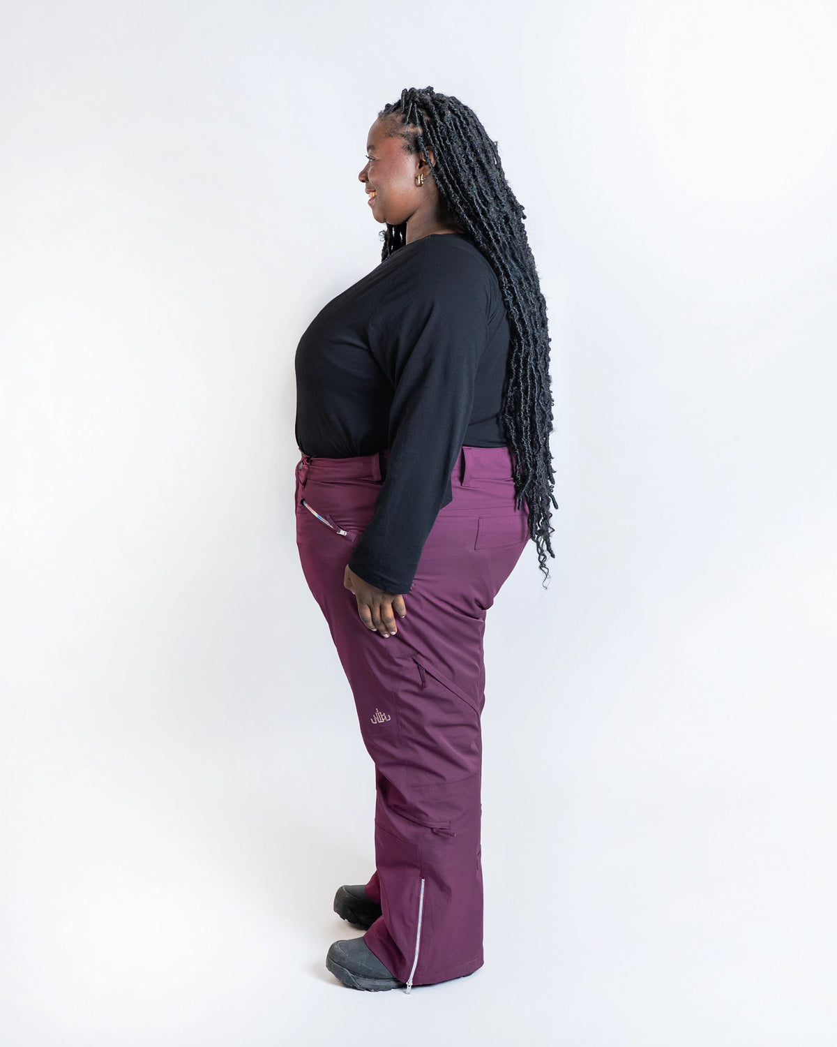 Plum - Mila Snow Pant REGULAR - Nobody's Princess #colour_plum