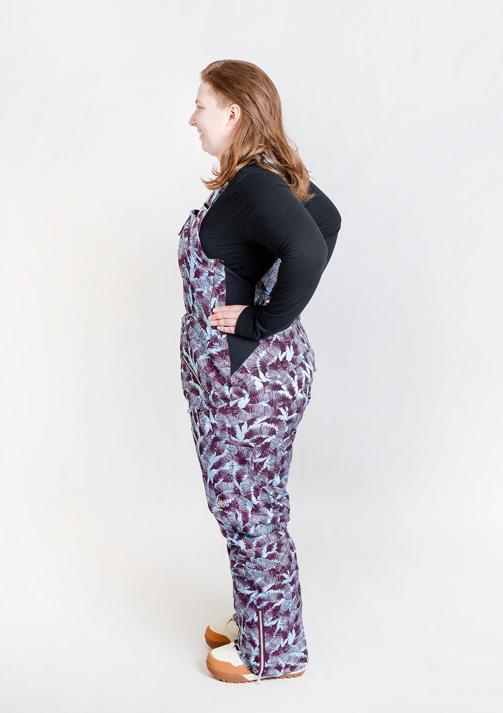 Sliva - Zali Snow Bib SHORT - Nobody's Princess #colour_sliva