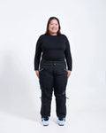 Black - Beatrice Snow Pant SHORT - Nobody's Princess #colour_black