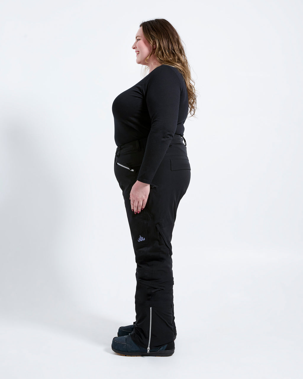Black - Mila Snow Pant TALL - Nobody's Princess #colour_black