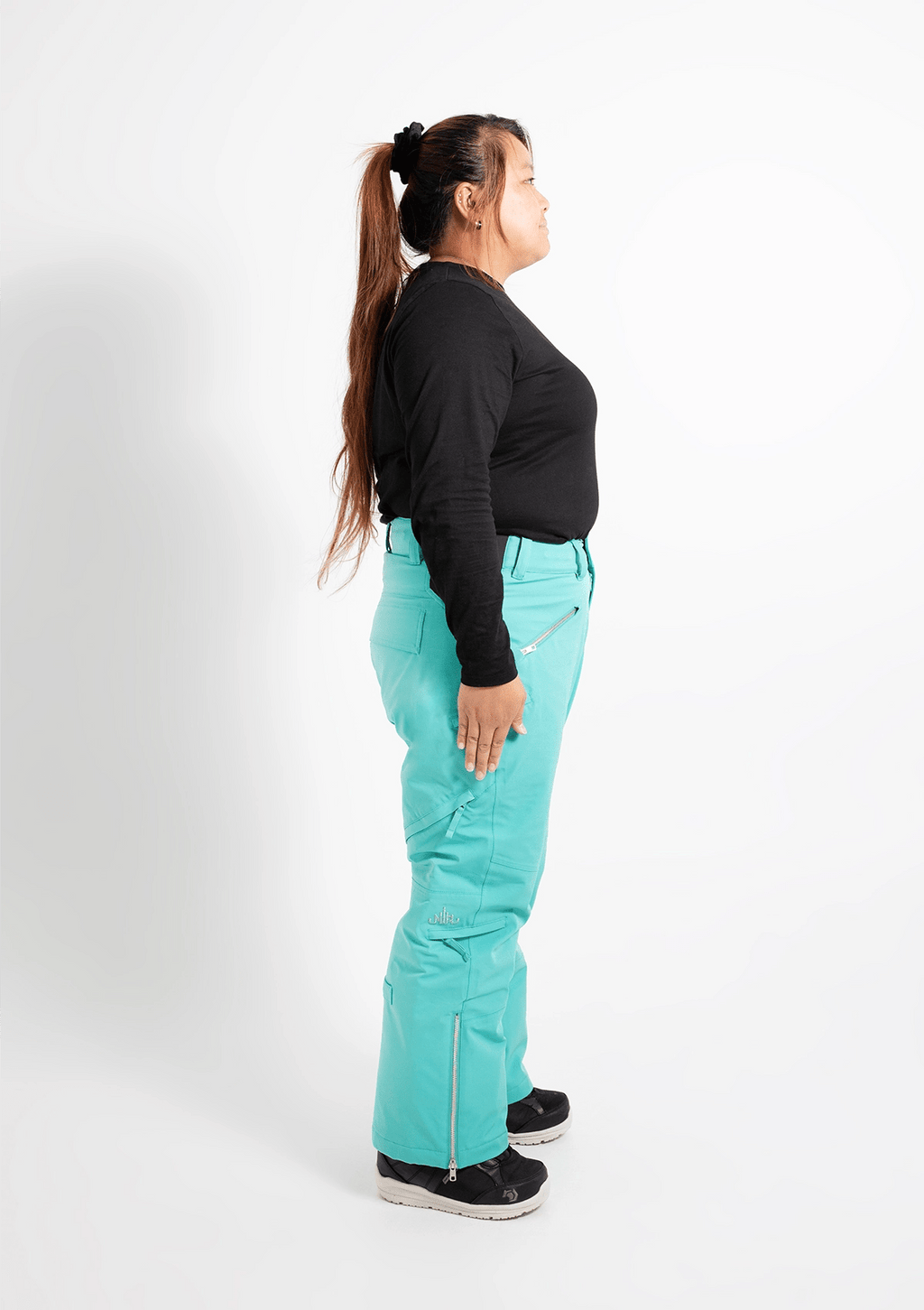 Aqua - Mila Snow Pant REGULAR - Nobody's Princess #colour_aqua