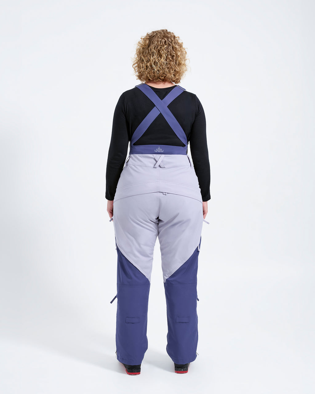 Indigo/Lilac - Zali Snow Bib REGULAR - Nobody's Princess #colour_indigolilac