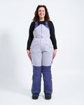 Indigo/Lilac - Zali Snow Bib TALL - Nobody's Princess #colour_indigo/lilac