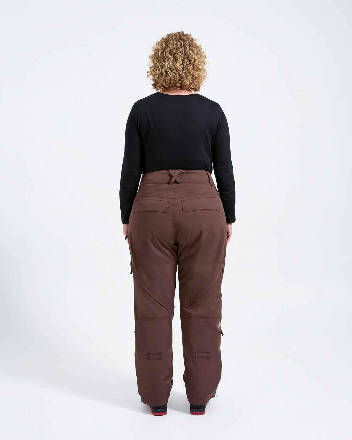 Chocolate - Zali Snow Pant REGULAR - Nobody's Princess #colour_chocolate