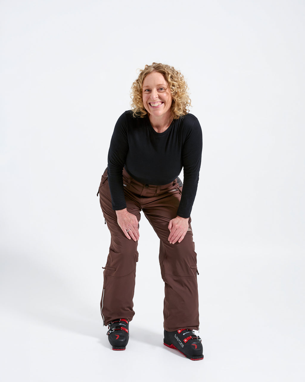 Chocolate - Zali Snow Pant REGULAR - Nobody's Princess #colour_chocolate