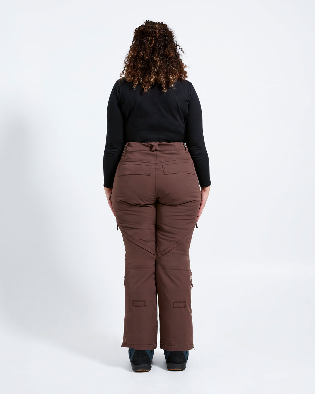 Chocolate - Zali Snow Pant TALL - Nobody's Princess #colour_chocolate