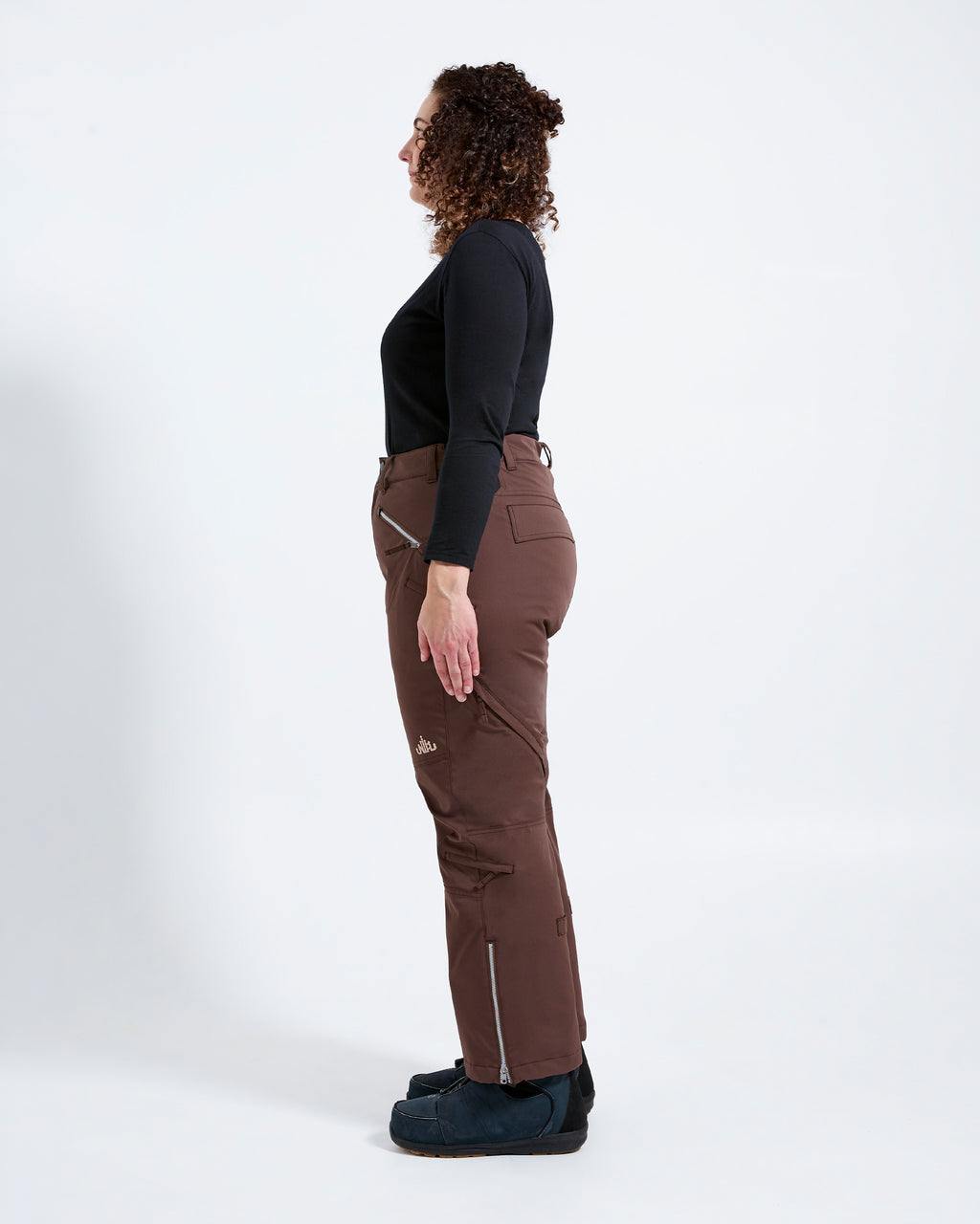 Chocolate - Zali Snow Pant TALL - Nobody's Princess #colour_chocolate