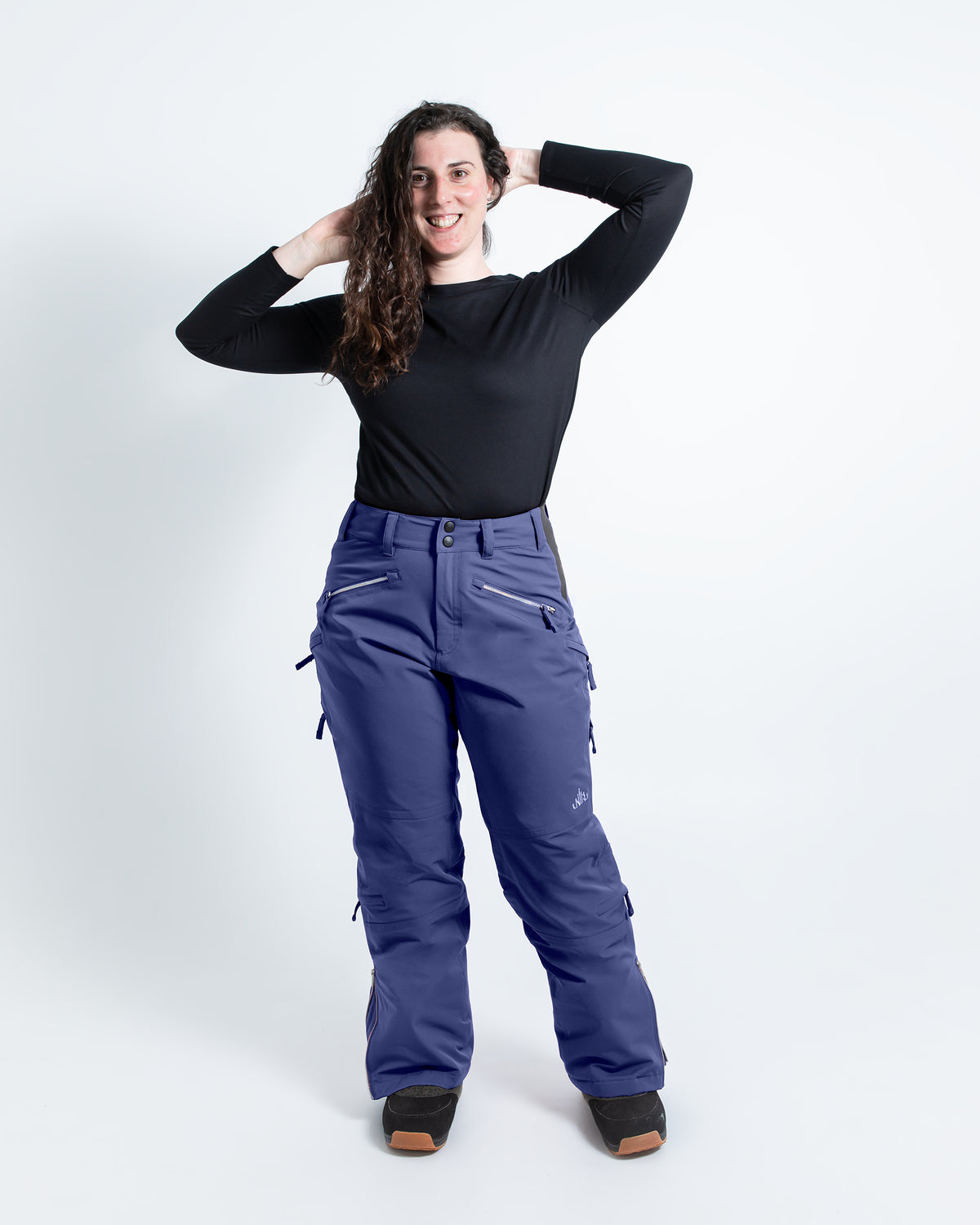 Indigo - Zali Snow Pant REGULAR - Nobody's Princess #colour_indigo