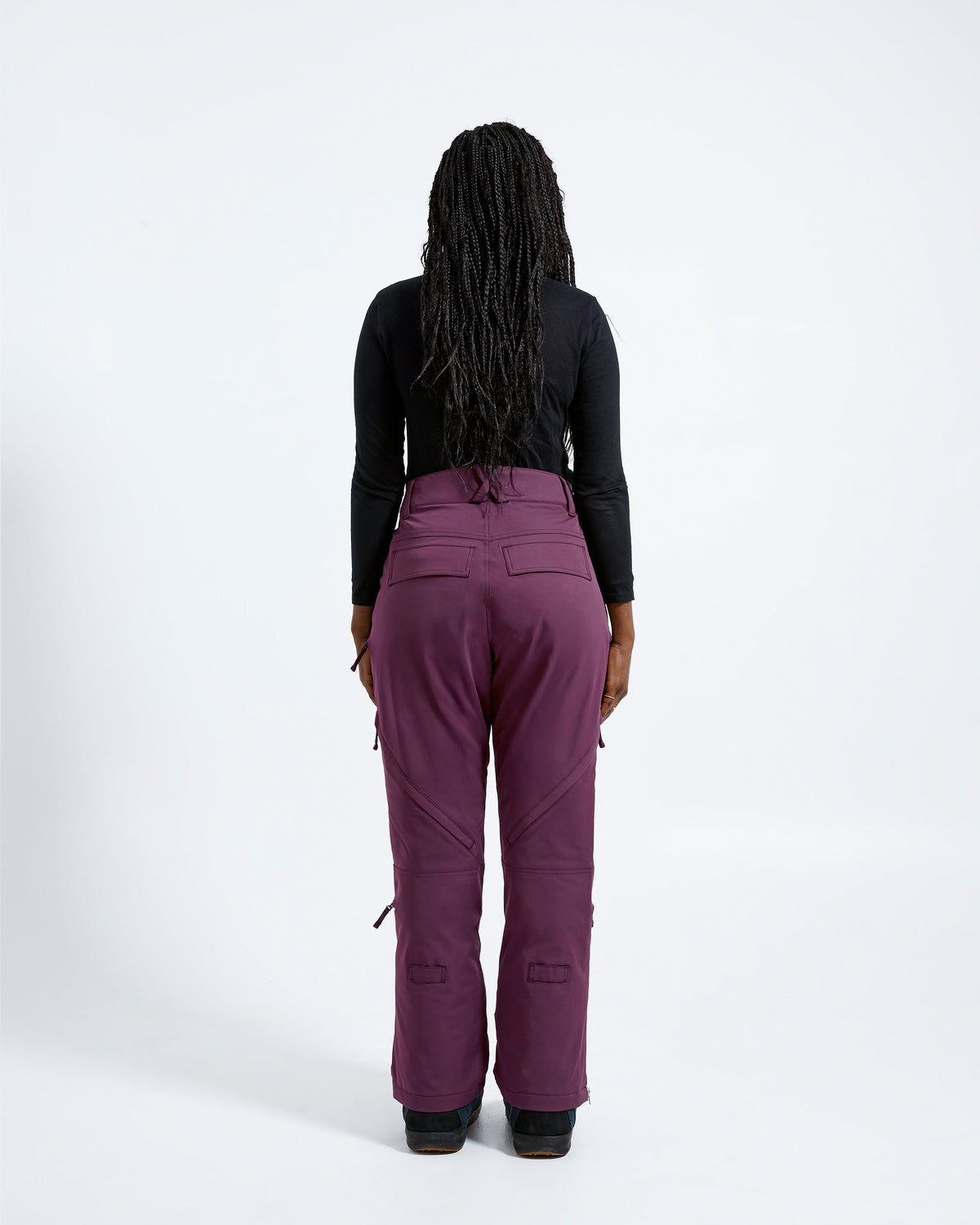 Plum - Zali Snow Pant SHORT - Nobody's Princess #colour_plum