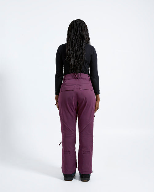 Plum - Zali Snow Pant SHORT - Nobody's Princess #colour_plum
