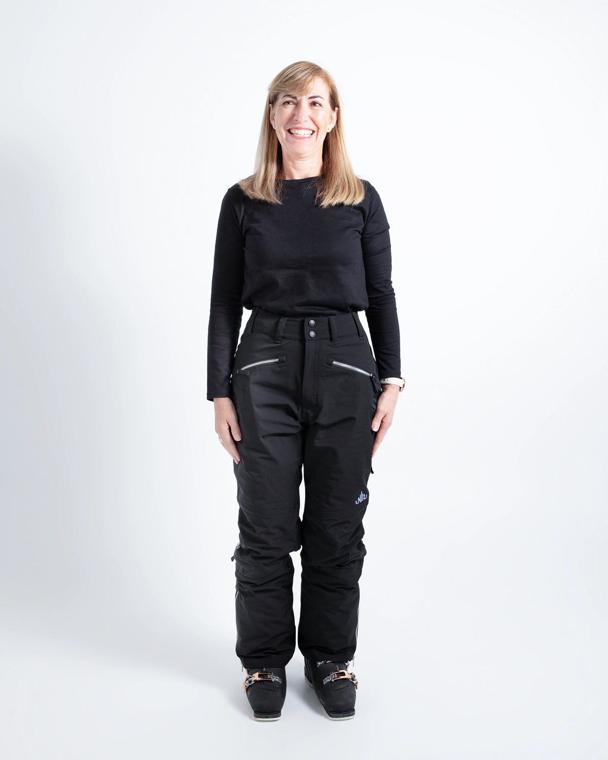 ゆき Curvy Snow Pants for Thick Thighs & Wide Hips, 5'3