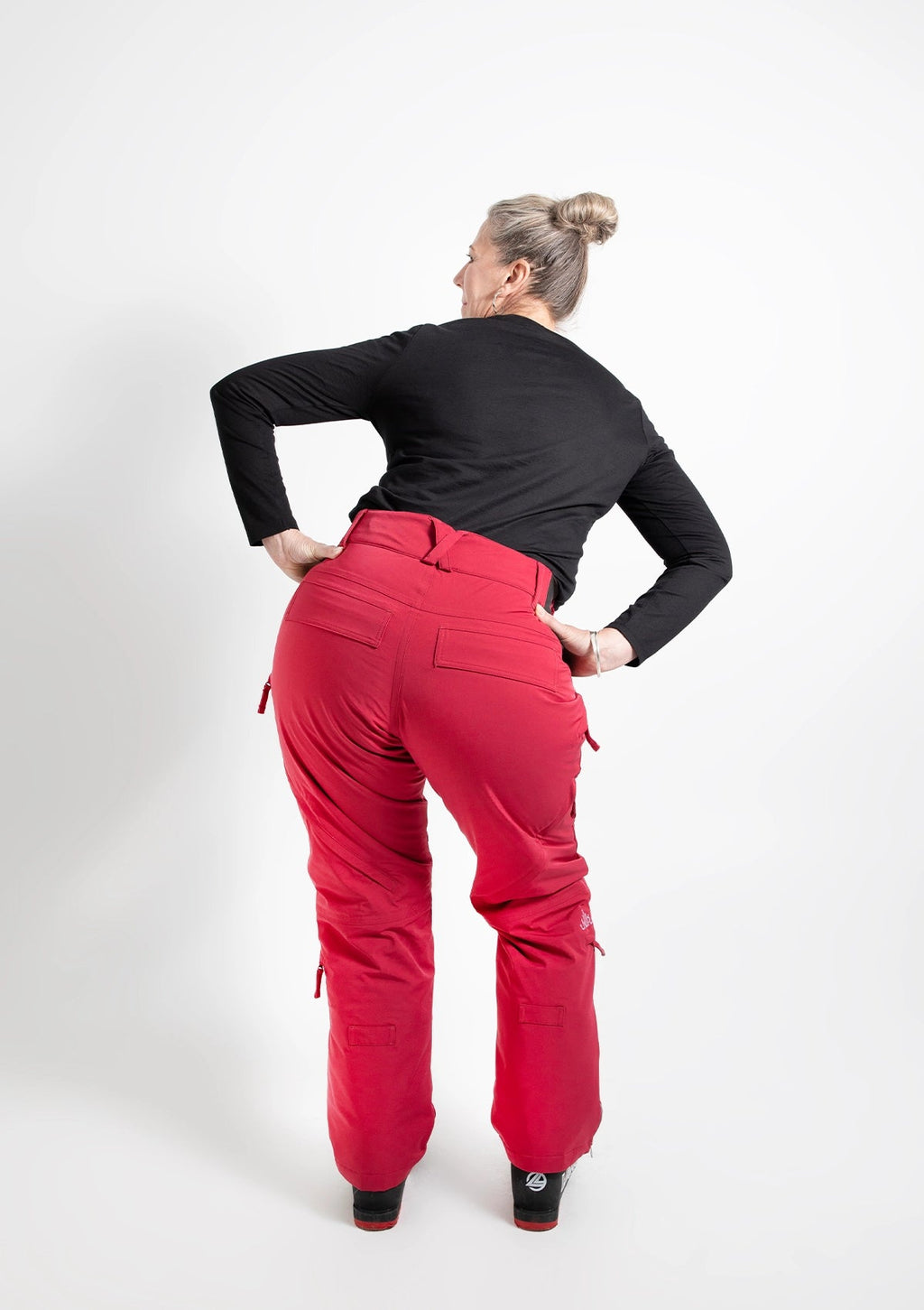 Raspberry - Zali Snow Pant SHORT - Nobody's Princess #colour_raspberry