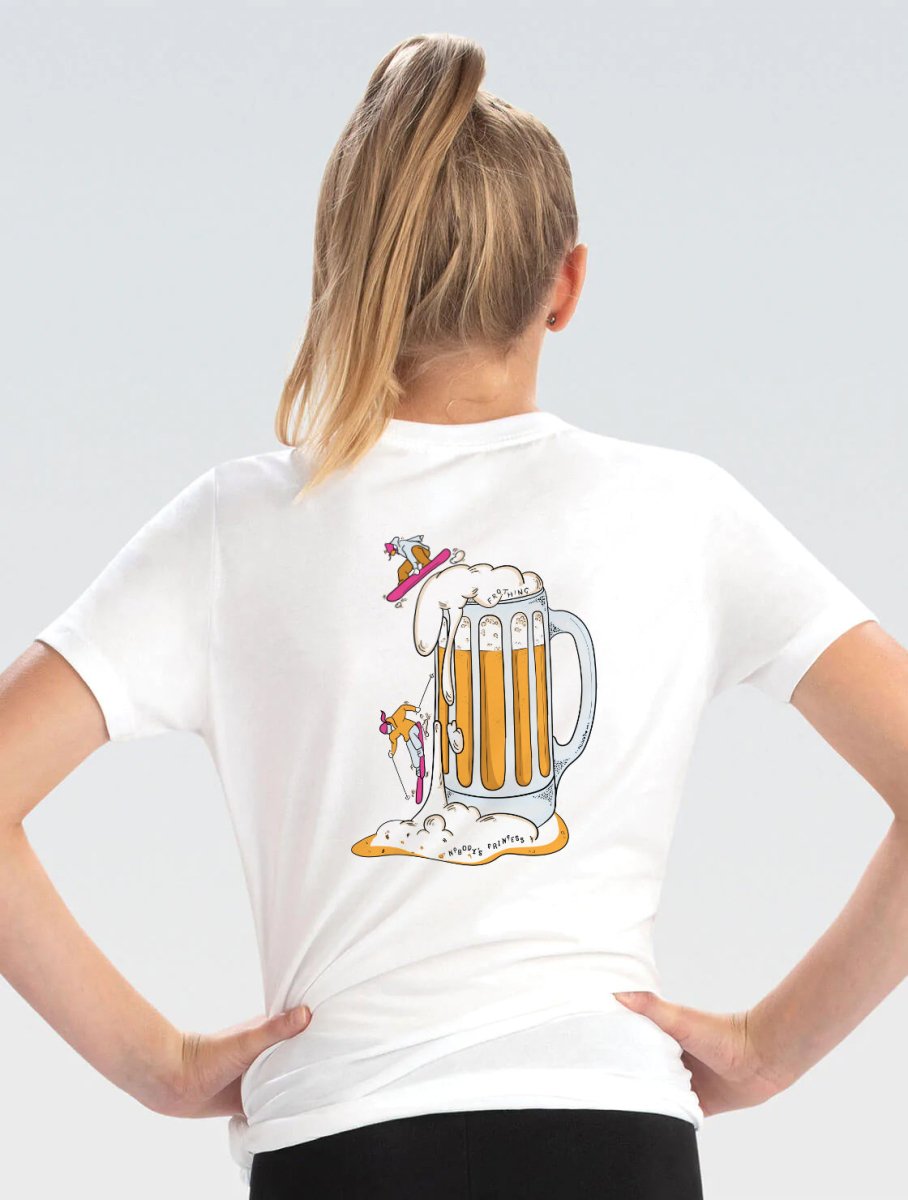 Hold My Beer Snowboarder Tee - Nobody's Princess